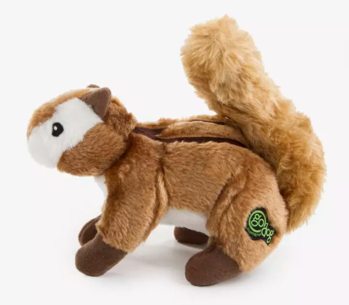 Big Fat Squirrel Plush Chew Toy
