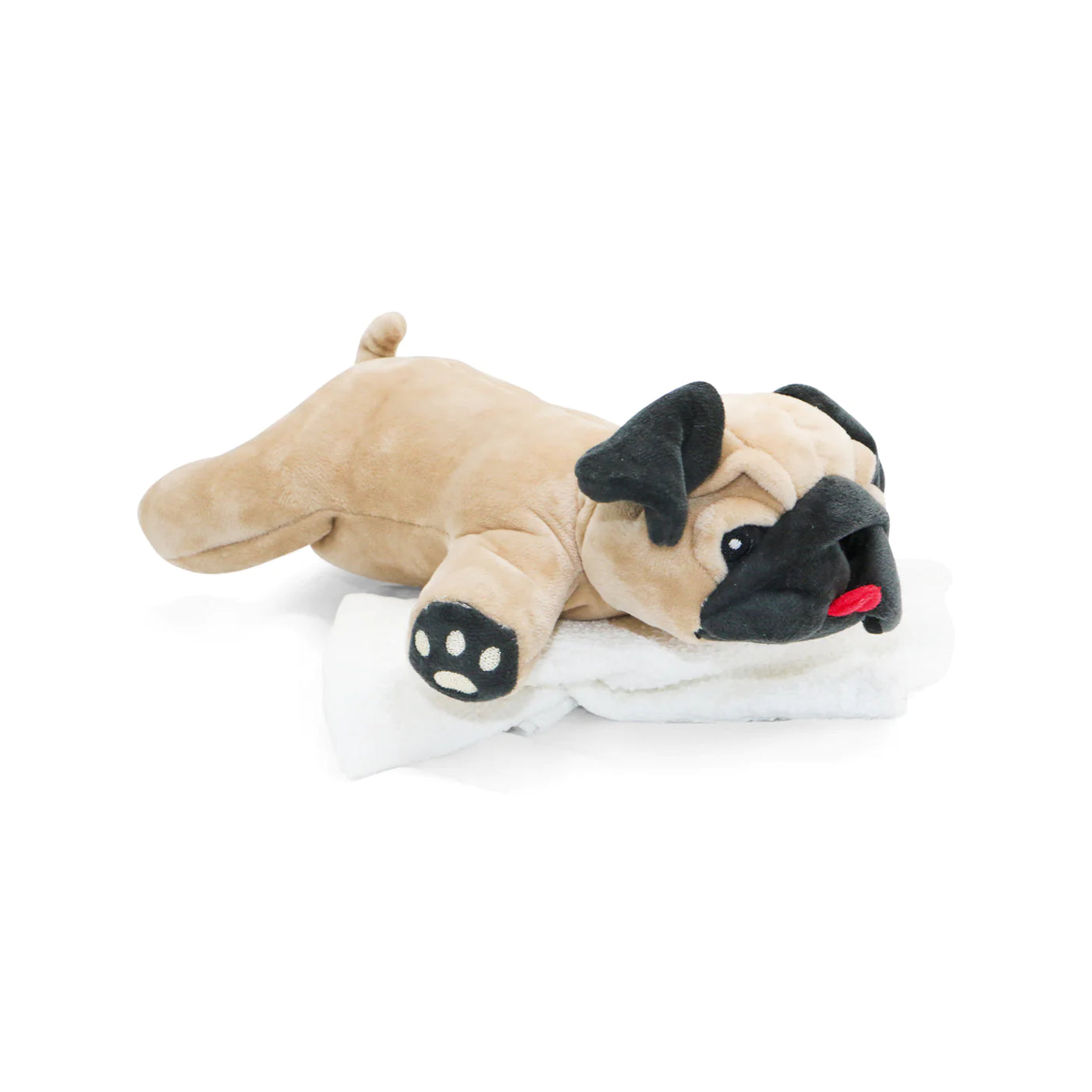 Dog eating stuffing from toy online