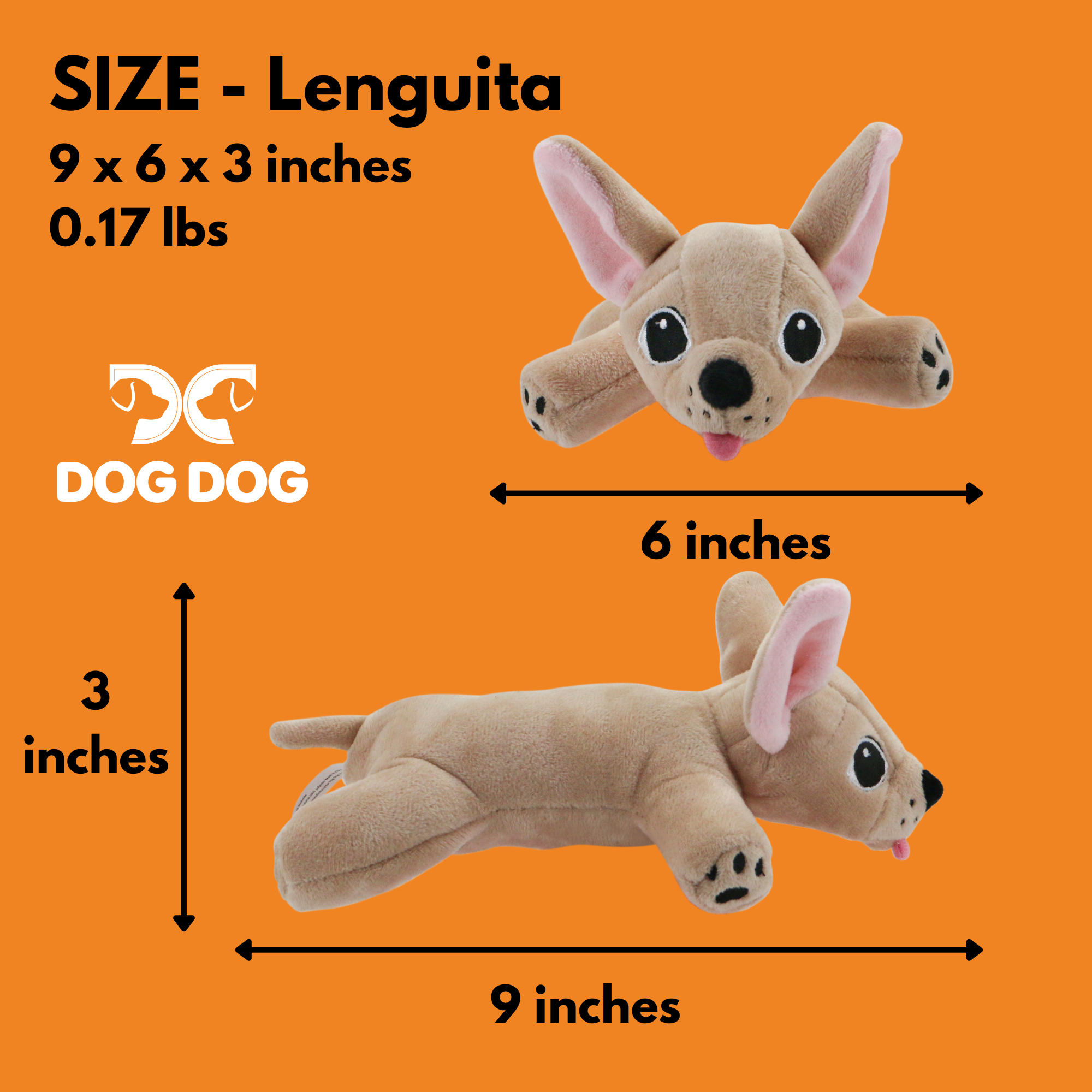 Poquito - Chihuahua Stuffed Animal Dog Toy